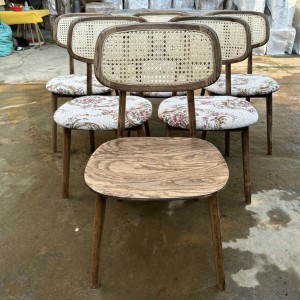 Ghế gỗ seco ash sơn giả cổ xtm50